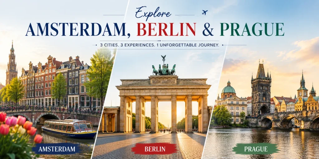 Amsterdam, Berlin & Prague Tour Package from UAE: Complete Guide