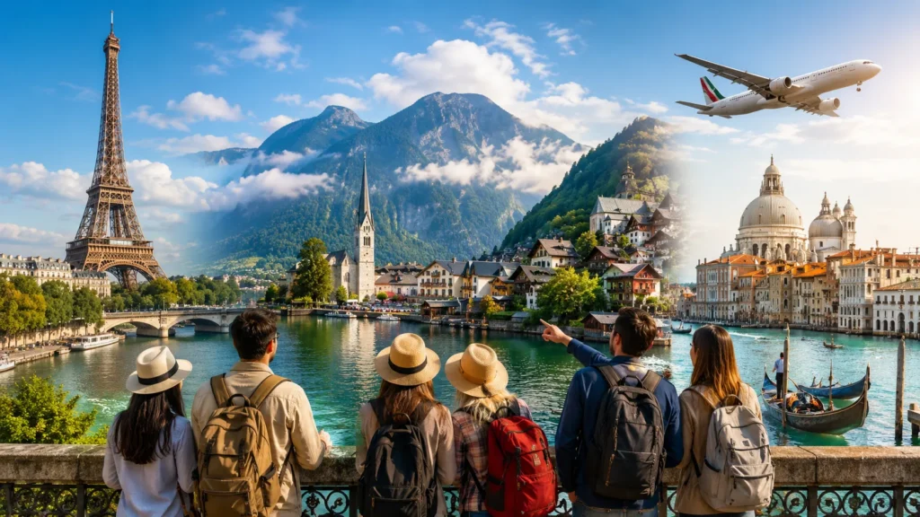 Group Tour Europe from Dubai: What’s Included