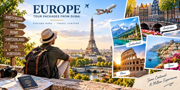 Europe Tour Packages from Dubai: Cost and Itinerary Guide