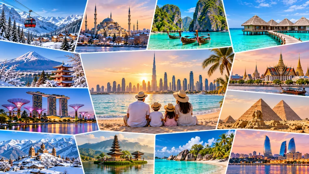 UAE Winter Break 2026 (14 Dec to 3 Jan): 10 Family Holiday Ideas for Snow, Sun and Easy Visas