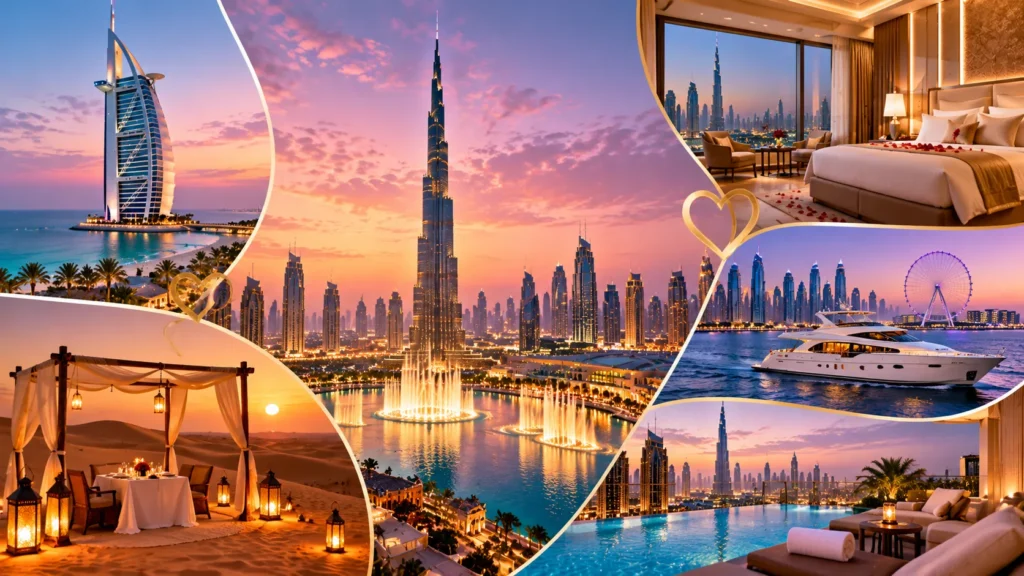 Dubai Honeymoon Itinerary with Luxury Hotel Options