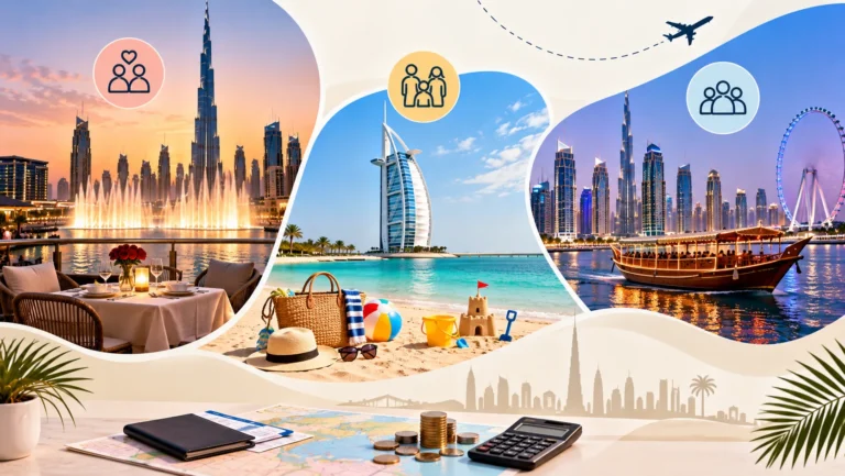 Dubai Travel Cost for Couples, Families and Groups