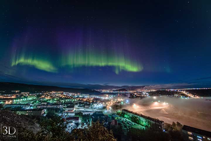 Murmansk Northern Lights