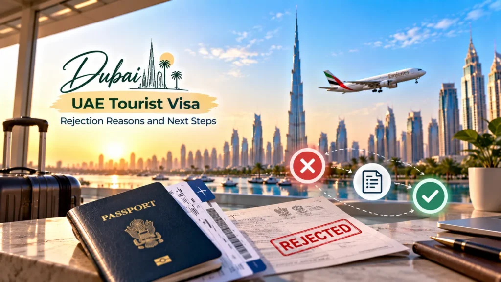 UAE Tourist Visa Rejection Reasons and Next Steps