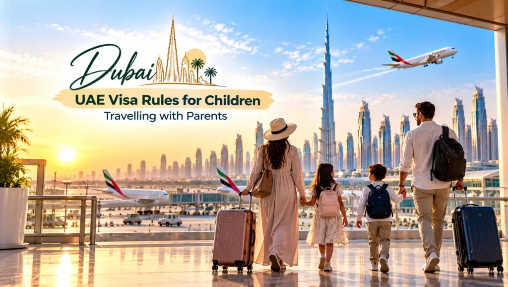 UAE Visa Rules for Children Travelling with Parents
