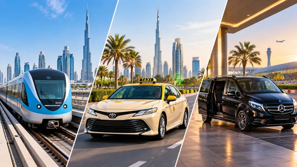 Dubai Metro, Taxi or Private Transfer: Which Is Best?