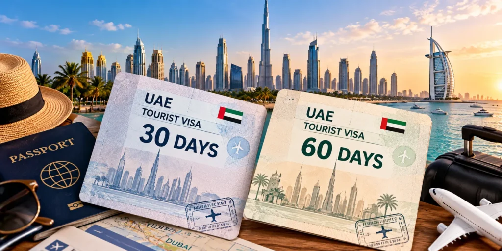 30-Day vs 60-Day UAE Tourist Visa: Which to Choose?