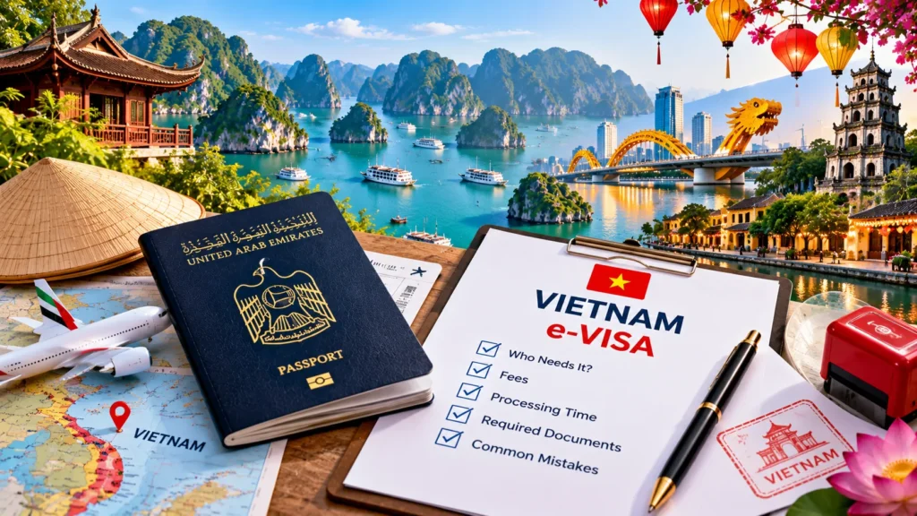 Vietnam e-Visa for UAE Residents: Who Needs It, Fees, Processing and Common Mistakes (2026)